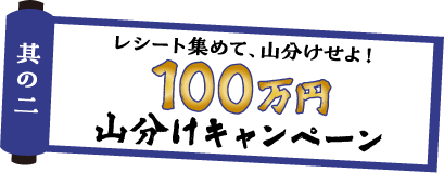 100万円山分けキャンペーン
